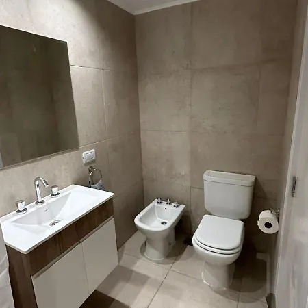 Apartamento Quequen Frente Al Mar Con Pileta Climatizada Exterior foto